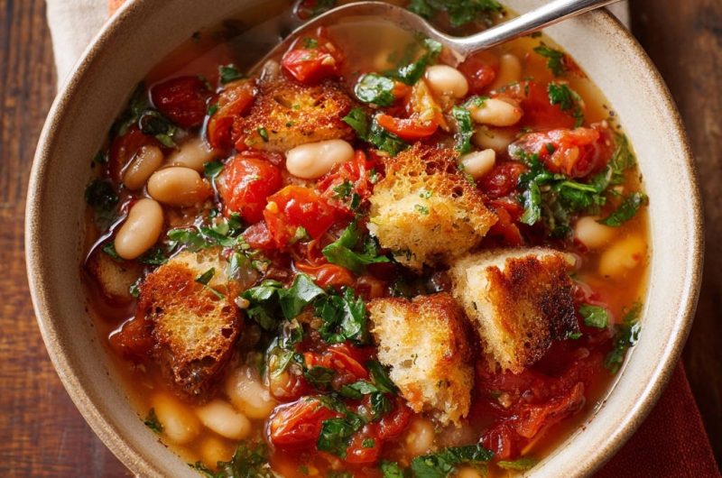 Tomaten-Bohnen-Suppe
