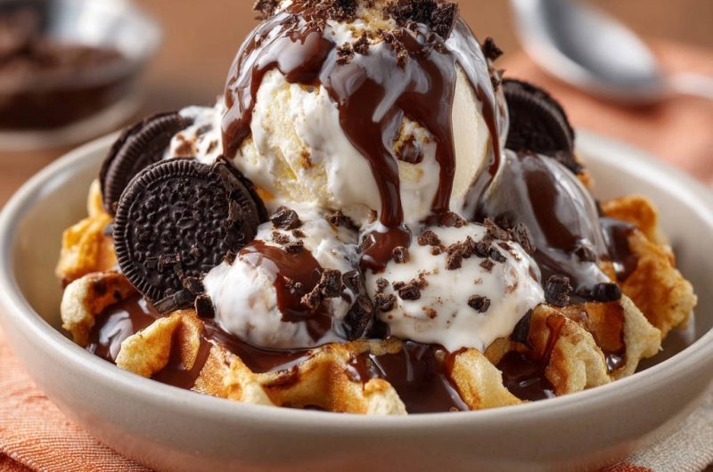 Oreo-Waffeln