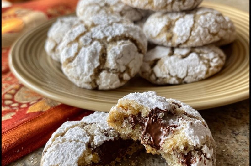 Schoko-Crinkle-Kekse