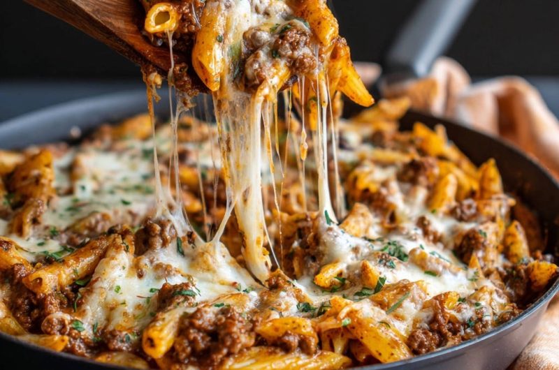 Hackfleisch-Pasta