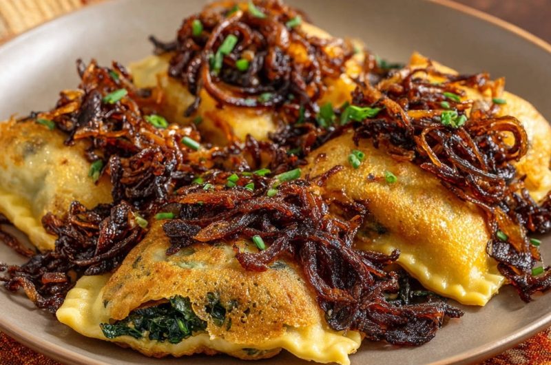 Spinat-Maultaschen