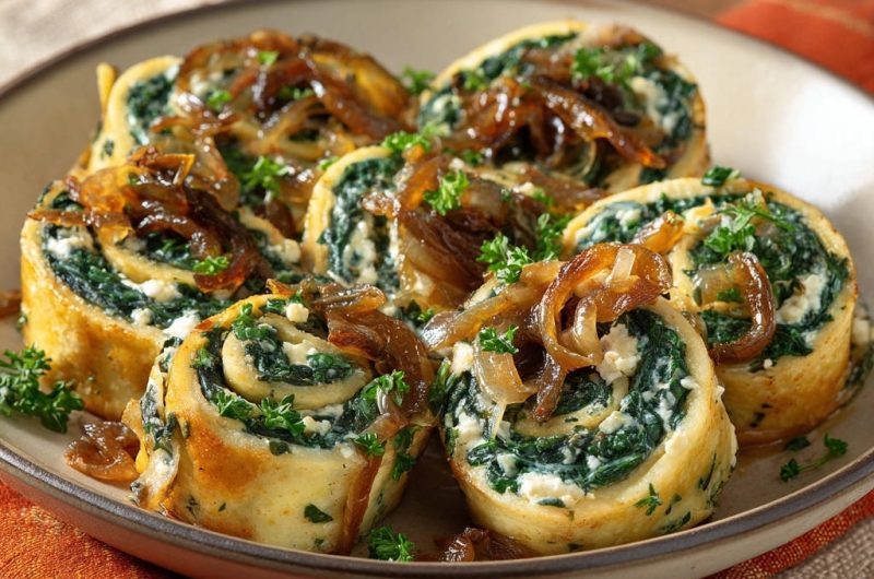 Spinat-Ricotta-Crêpes