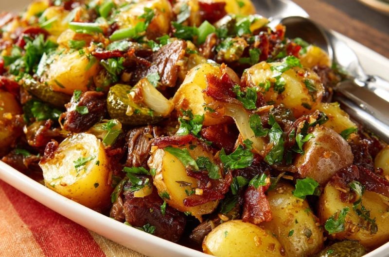 Rindfleisch-Kartoffel-Salat