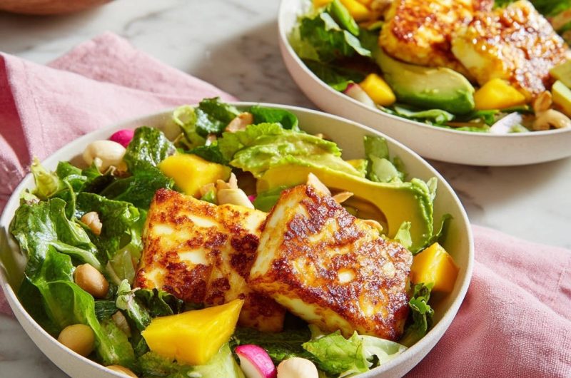 Halloumi-Salat