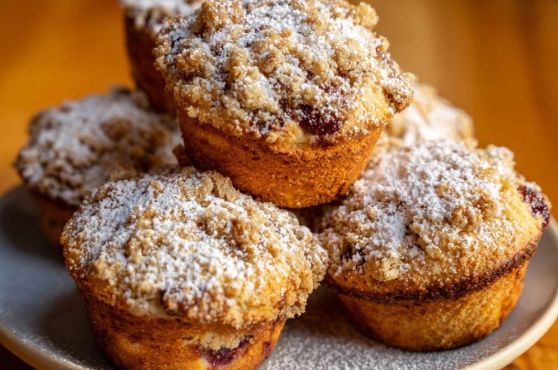 Beeren-Streusel-Muffins