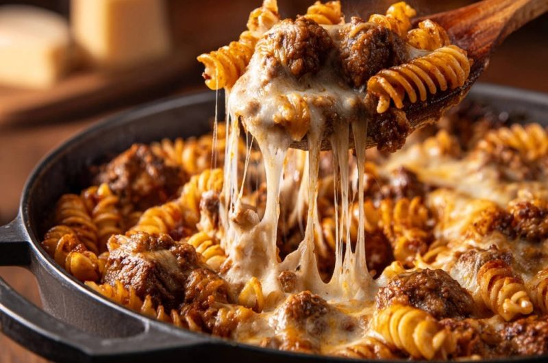 Hackbällchen-Pasta