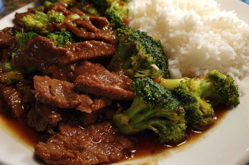 Rindfleisch Brokkoli