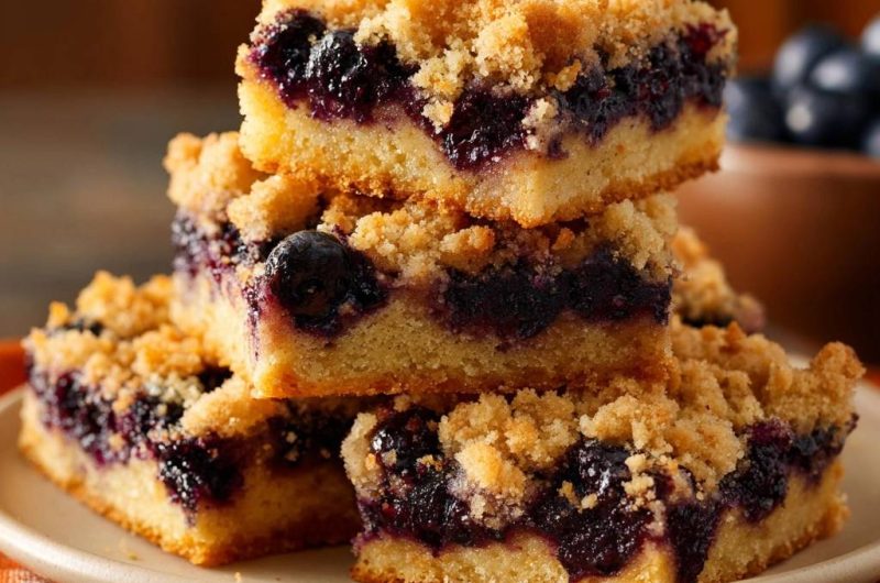 Blaubeer-Streuselkuchen