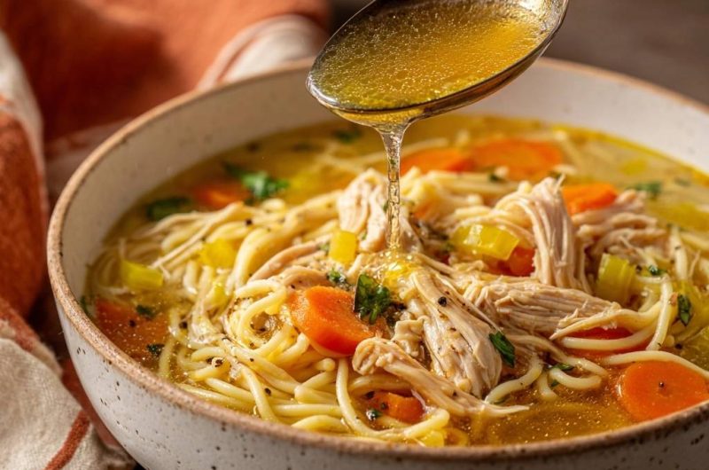 Hühnernudelsuppe