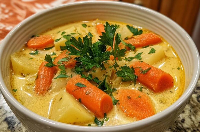 Karotten-Kartoffelsuppe