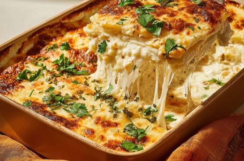 Käse-Lasagne