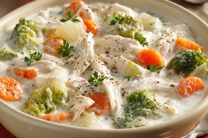 Hähnchen-Gemüse-Eintopf