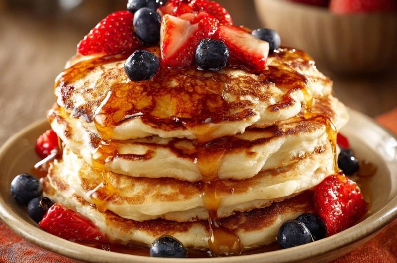Beeren-Pfannkuchen
