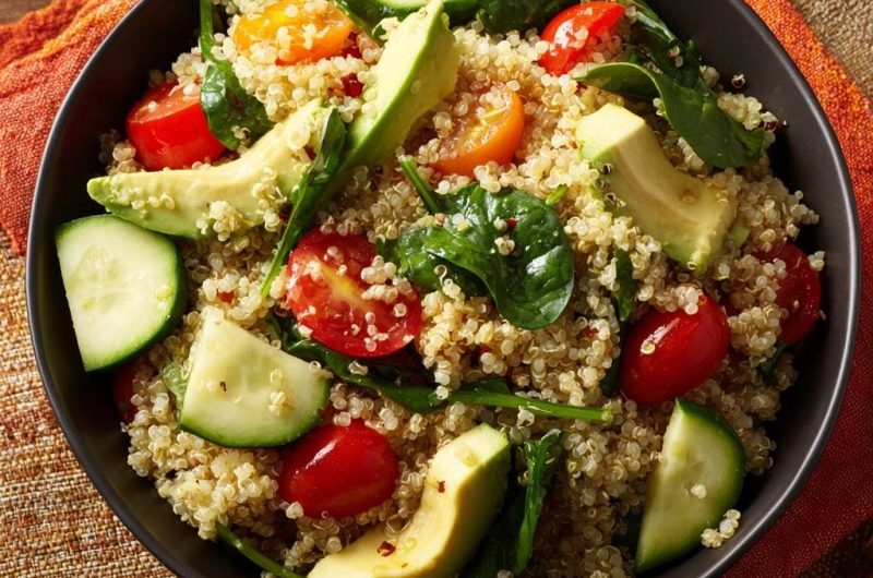 Quinoa-Avocado-Salat