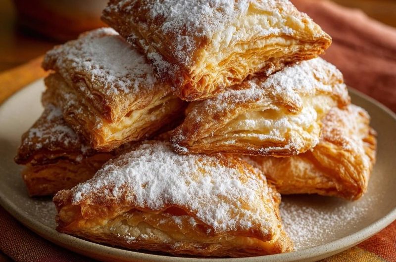 Apfel-Blätterteig-Päckchen