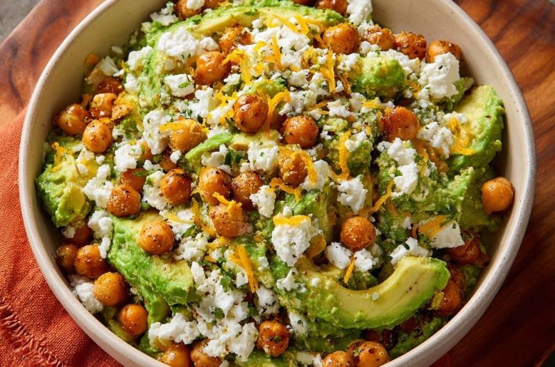 Kichererbsen-Avocado-Bowl