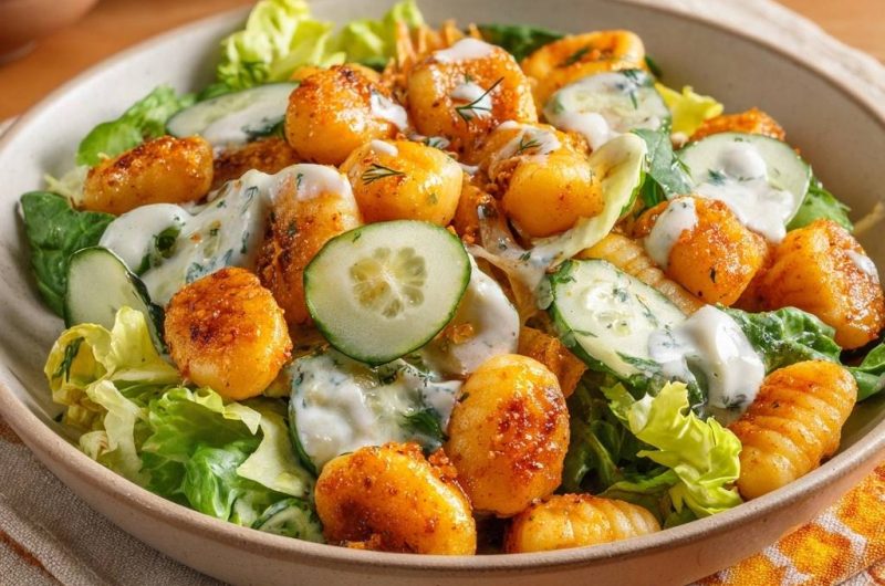 Gnocchi-Gurken-Salat