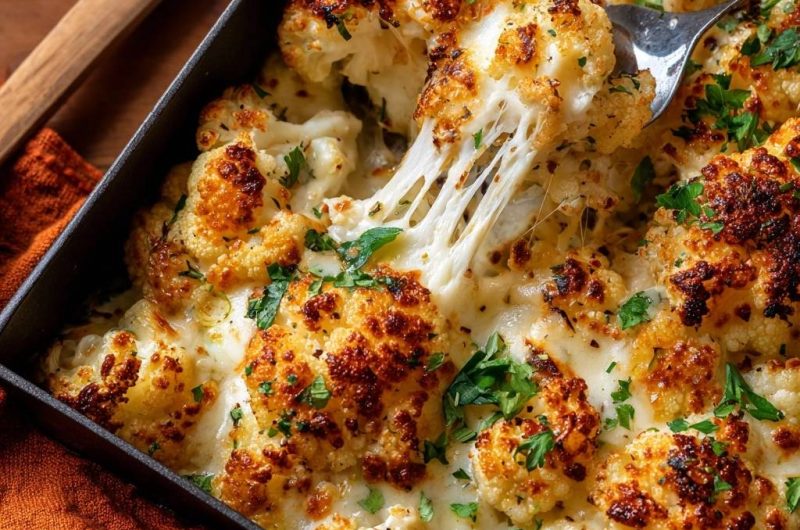 Käse-Blumenkohl-Auflauf