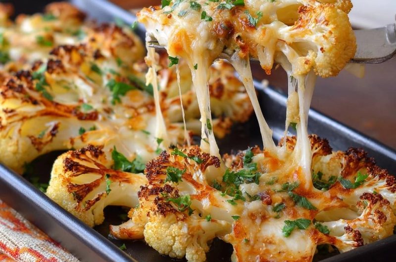 Käse-Blumenkohl