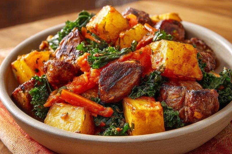 Rindfleisch-Kartoffel-Hash