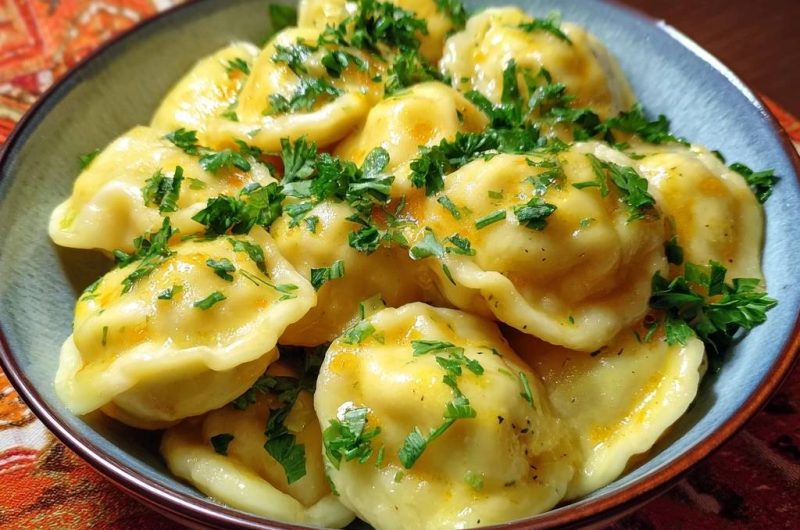 Kürbis-Pelmeni