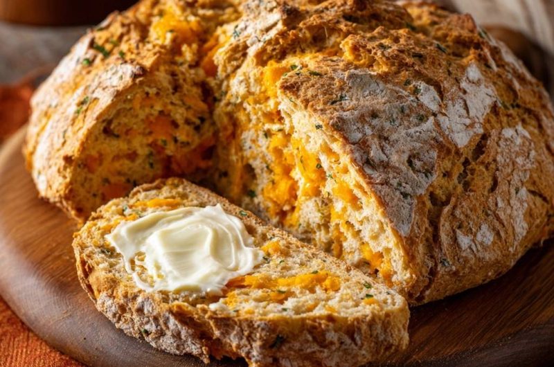 Kürbis-Käse-Brot