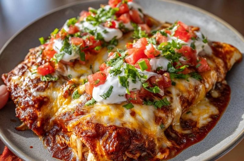 Hähnchen-Enchiladas
