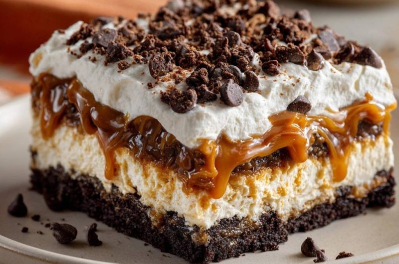 Schoko-Karamell-Cheesecake