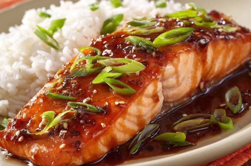 Teriyaki-Lachs