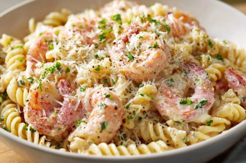 Garnelen-Fusilli