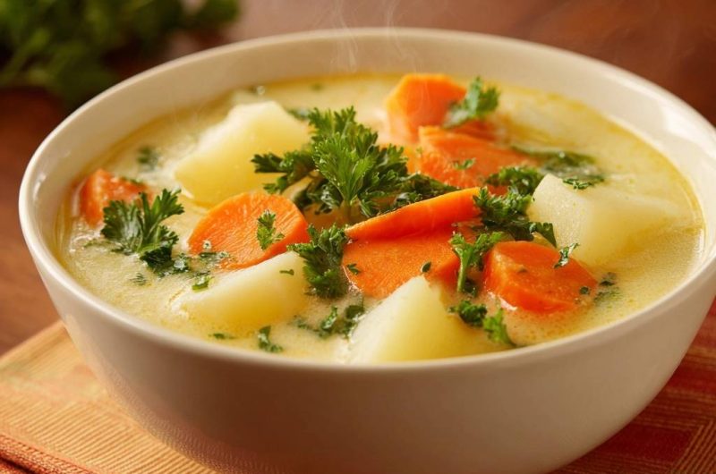 Karotten-Kartoffelsuppe