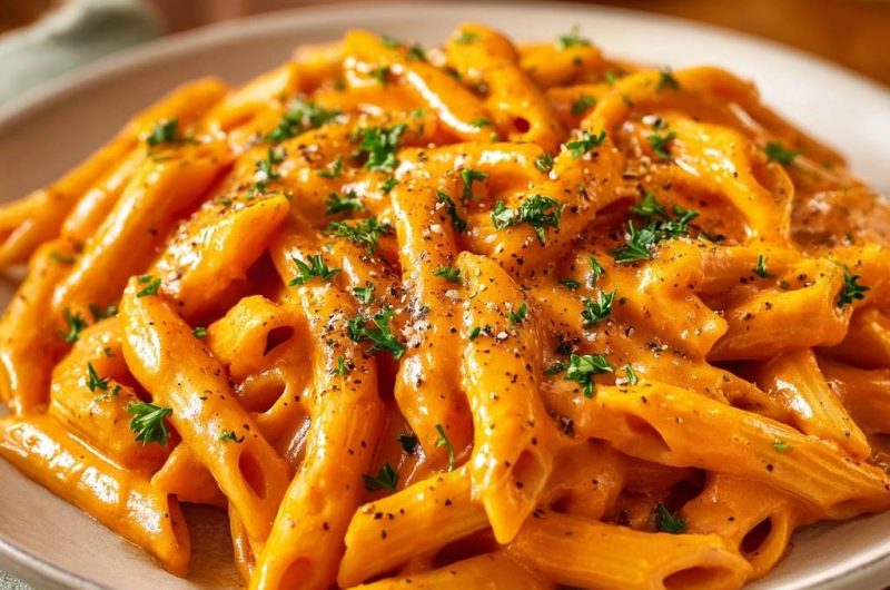 Kürbis-Penne