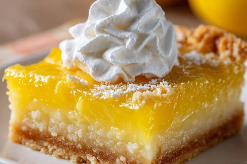 Zitronen-Cheesecake-Bars