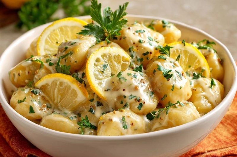 Zitronen-Gnocchi