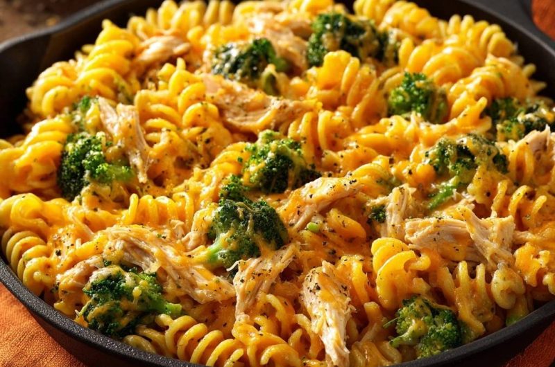 Hähnchen-Brokkoli-Fusilli