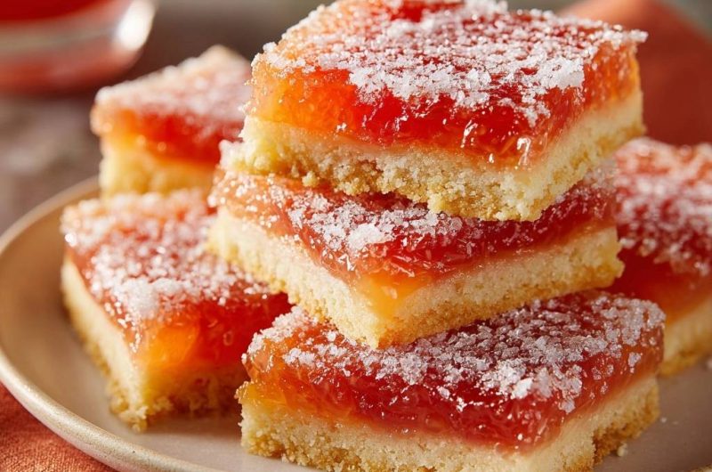 Himbeer-Gelee-Shortbread