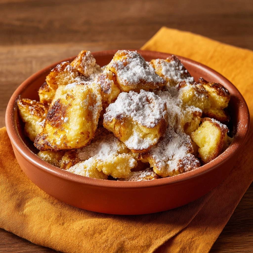 Knusprige Apfelkuechle Serviert Mit Puderzucker 1 Knusprige Apfelküchle, serviert in einer Schüssel, bedeckt mit Puderzucker. Ein köstliches Dessert, das perfekt für jeden Anlass ist.