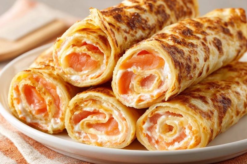 Lachs-Crêpes