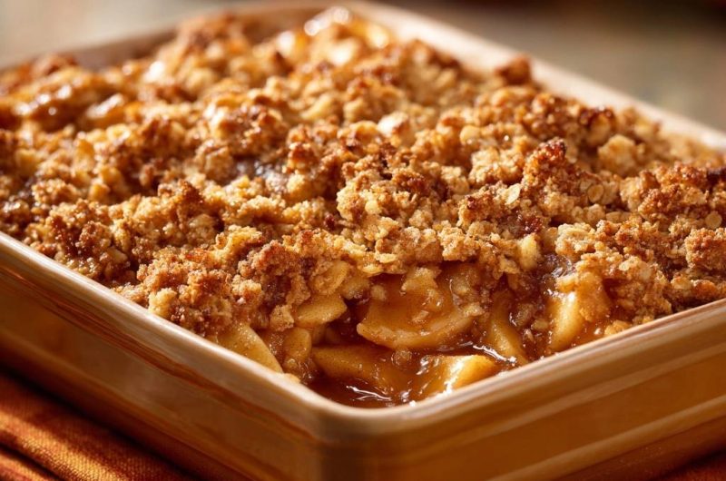 Apfelstreusel