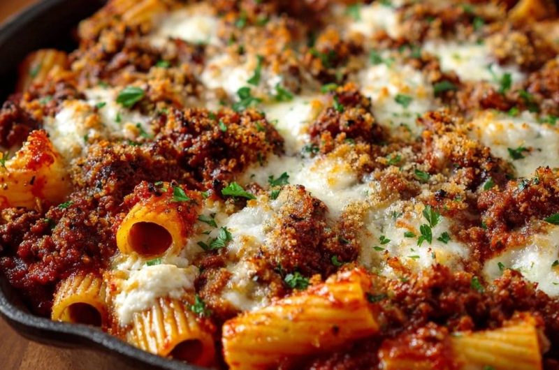 Rigatoni-Auflauf