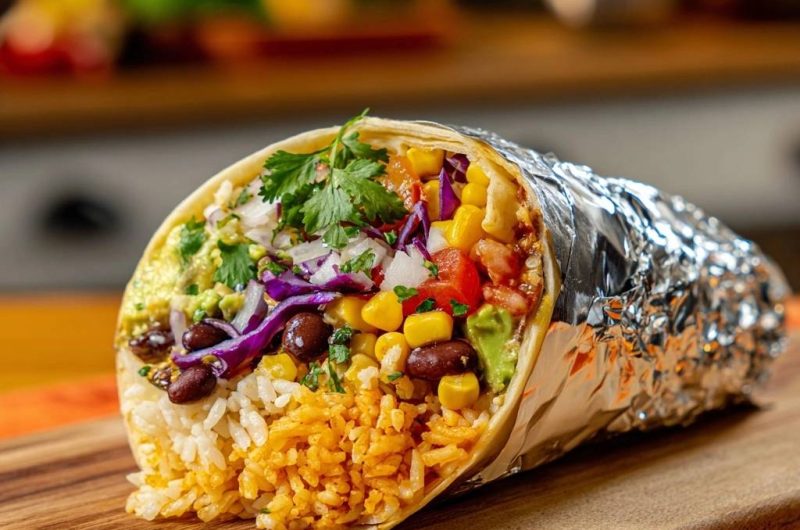 Mexikanischer Veggie-Burrito