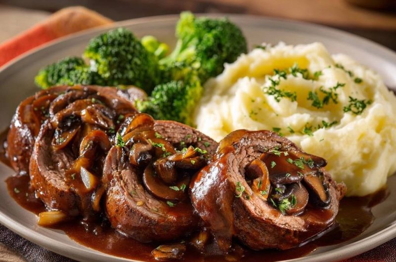Pilz-Rinderröllchen