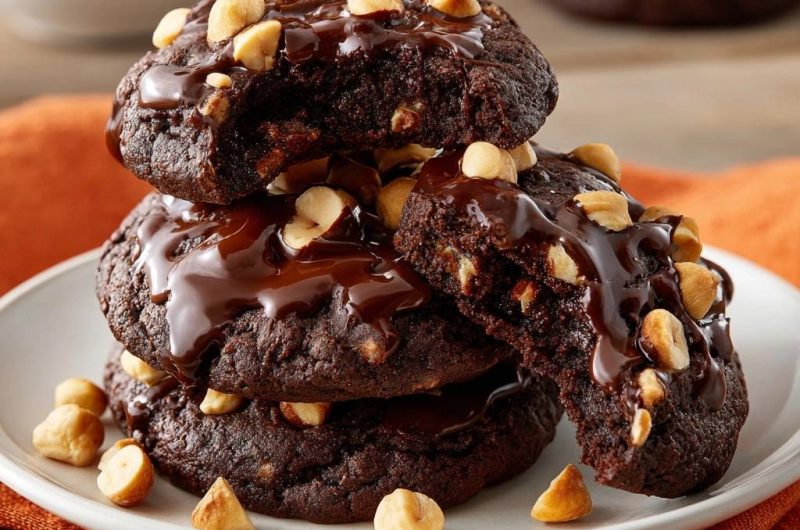 Schoko-Haselnuss-Cookies