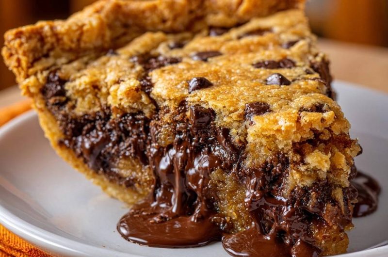 Schoko-Chip-Cookie-Pie