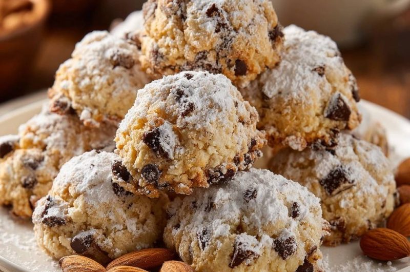 Schoko-Mandel-Schneebällchen