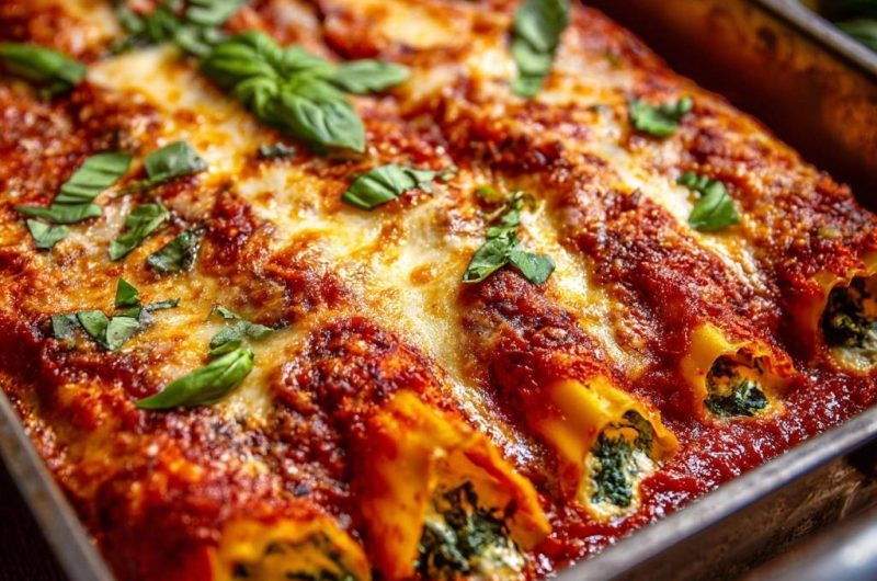 Spinat-Ricotta-Cannelloni