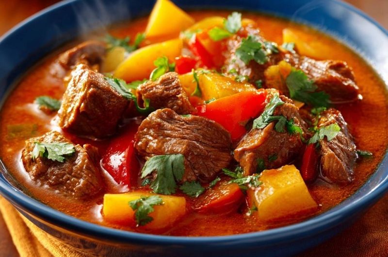 Rind-Kürbis-Gulasch