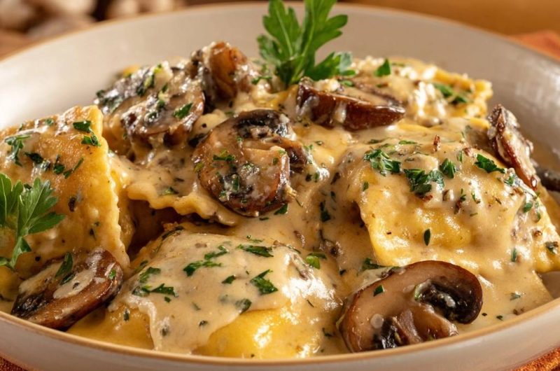 Champignon-Ravioli