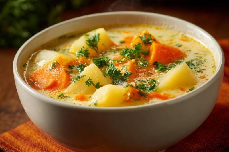 Kartoffel-Karottensuppe