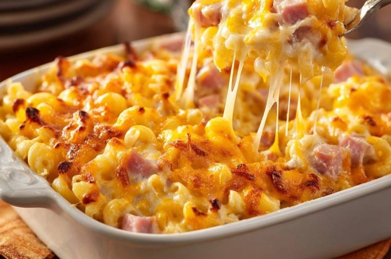 Schinken-Mac-and-Cheese